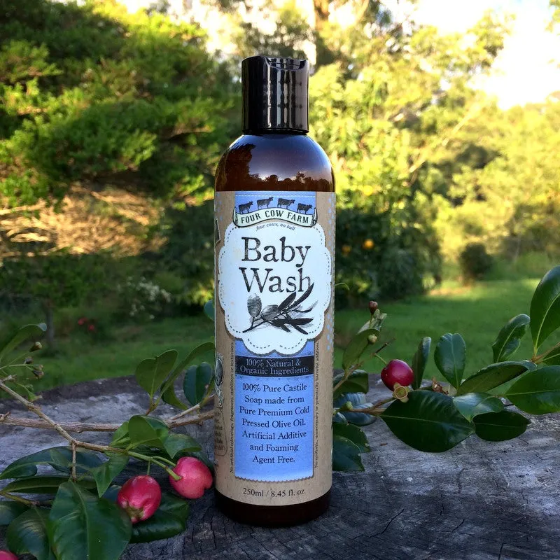 100% Natural Baby Wash 250ml