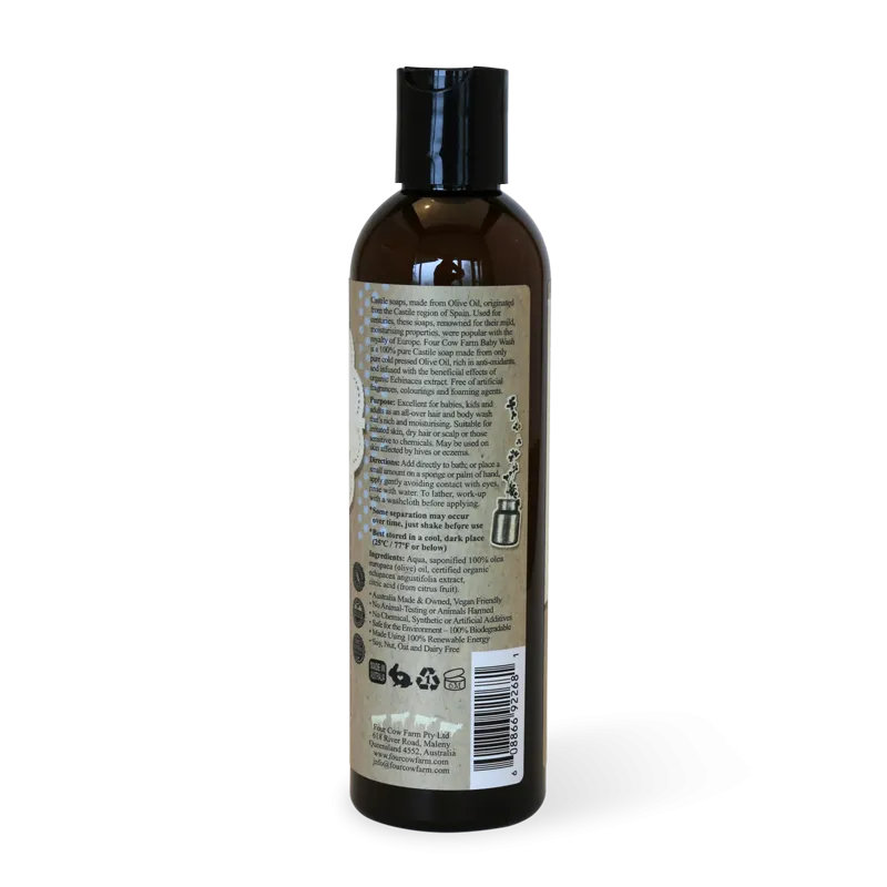 100% Natural Baby Wash 250ml