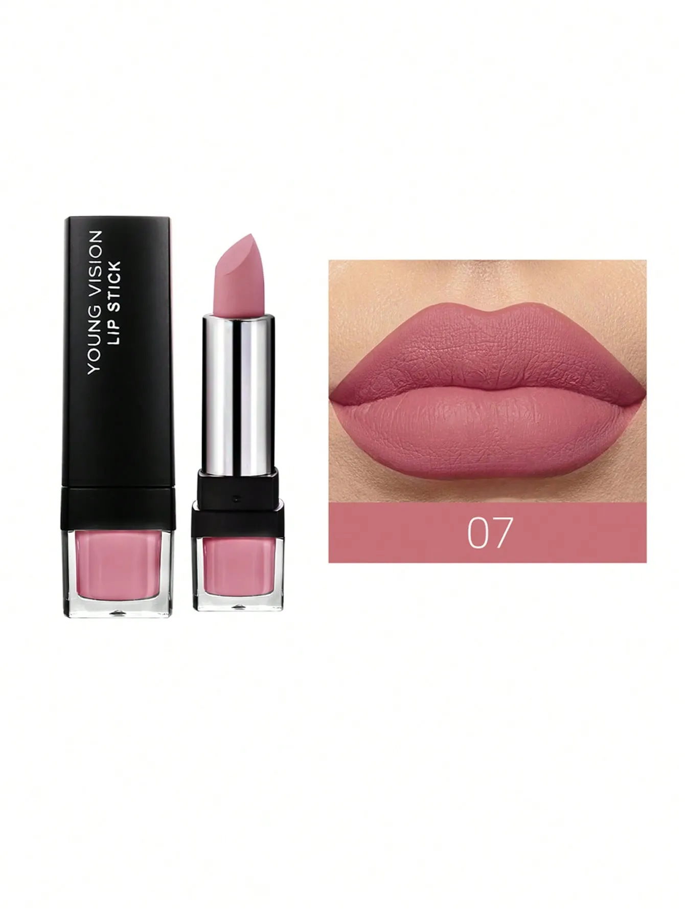 1pc Velvet Matte Non-Stick Cup Lipstick