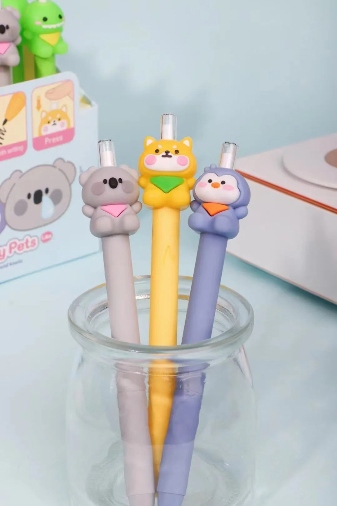 21803 ANIMALS RETRACTACTABLE PENCIL-24