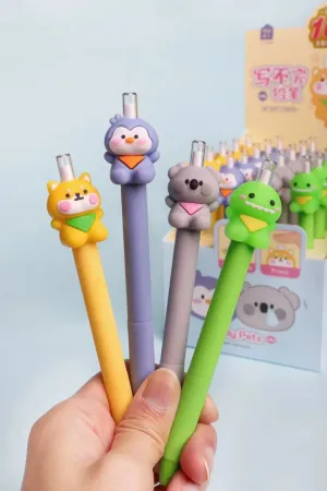 21803 ANIMALS RETRACTACTABLE PENCIL-24