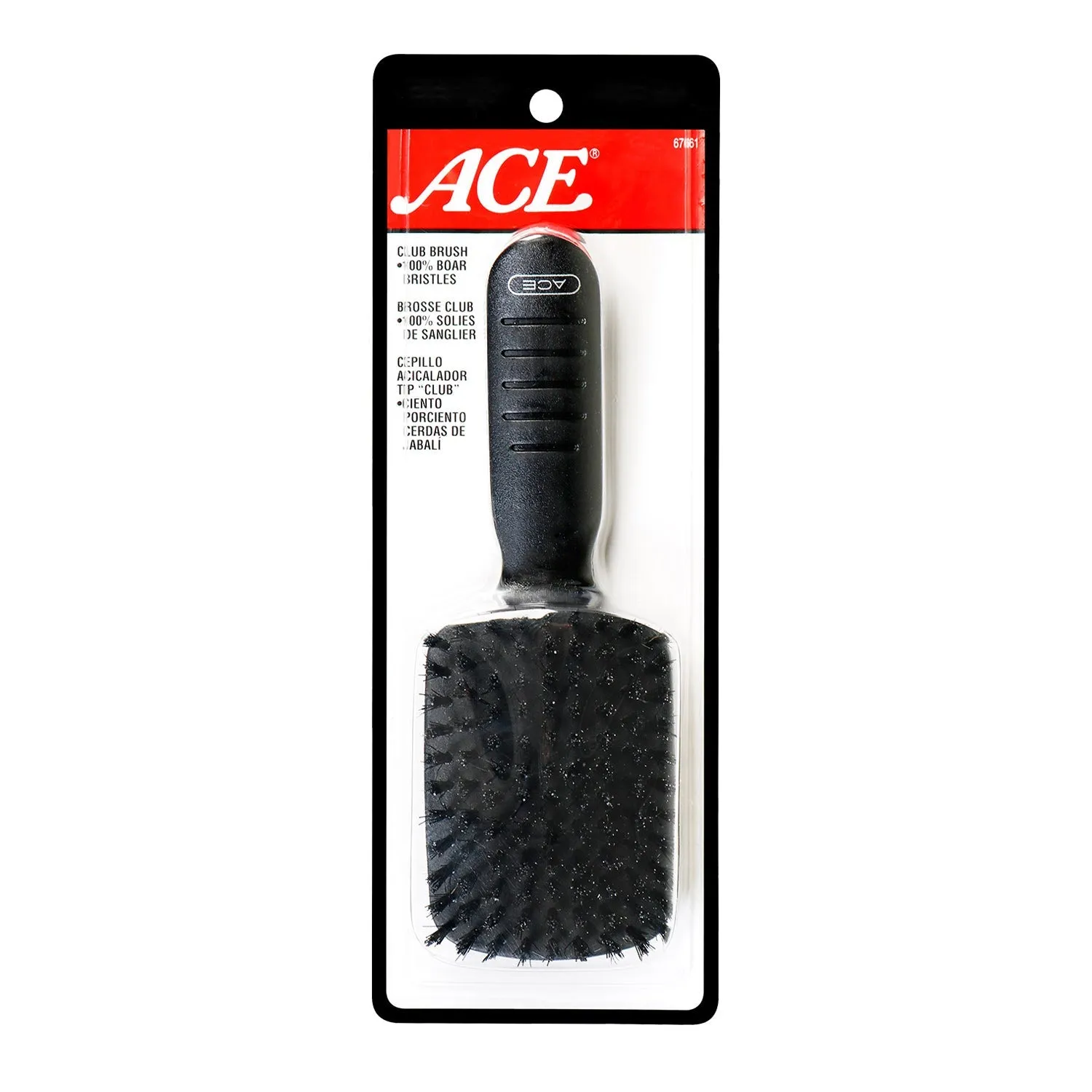 Ace 100% Boar Bristles Club Brush