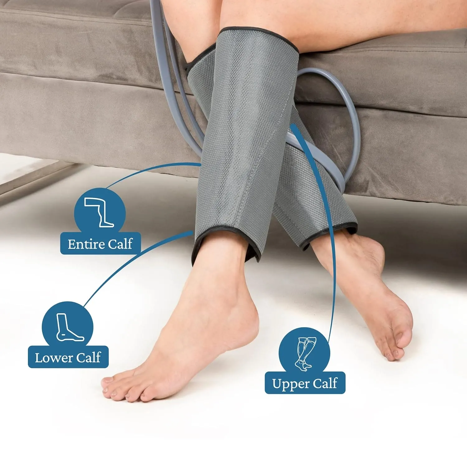 Air Compression Leg Massager With Heat