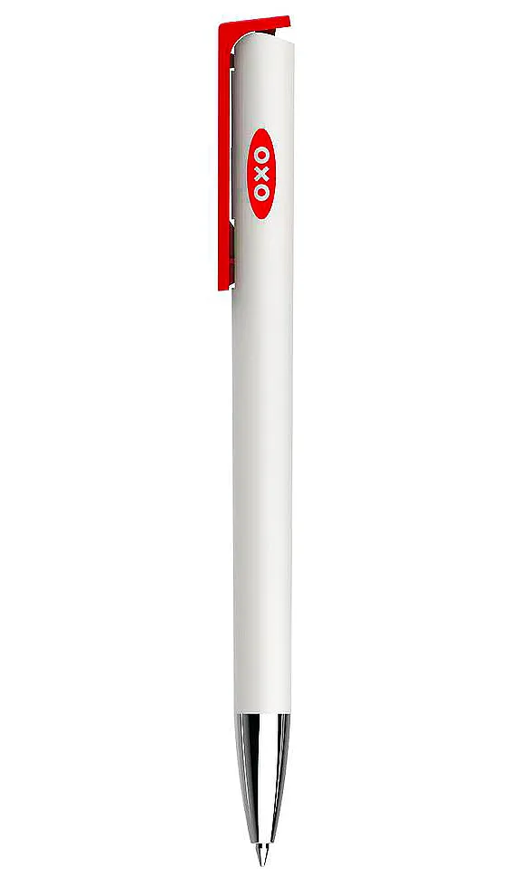 AMS -WIPP 701 - RUZV Plastic Pen Red