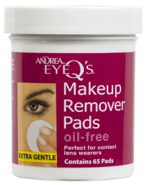 ANDREA - Eye Q's Oil-free Eye Makeup Remover Pads - 65 Pads