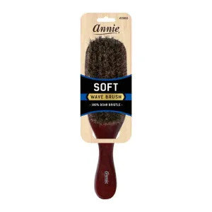 Annie Boar Bristle 100% Pure Soft Wave Brush Dark Brown 2080