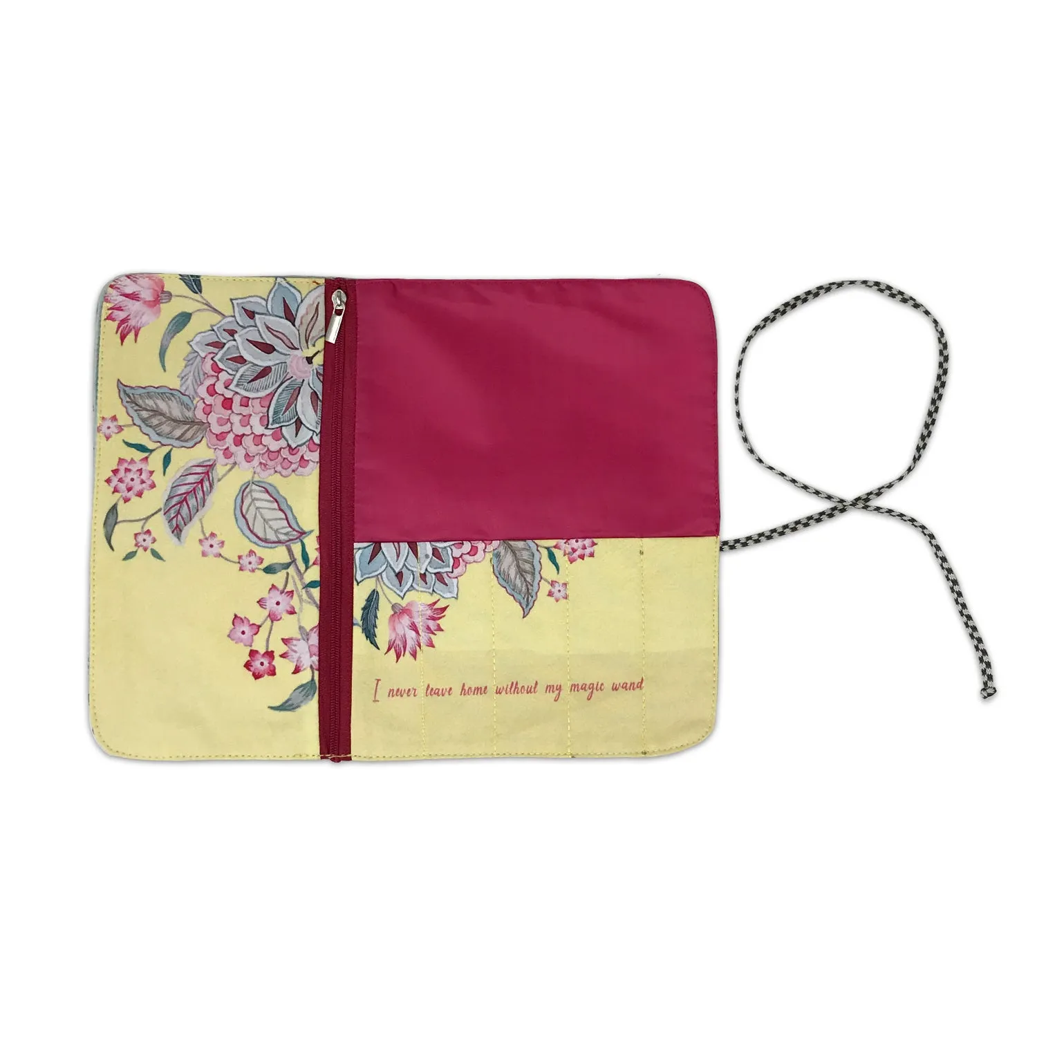 Aster Blooms Makeup Pouch