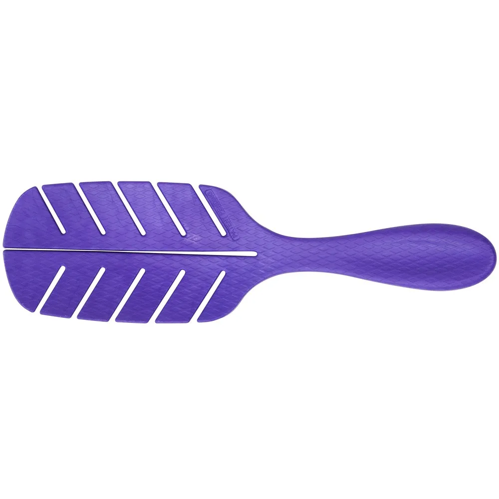 Bass Brushes Bio-Flex Detangling Hair Brush For Cats & Dogs (Purple)