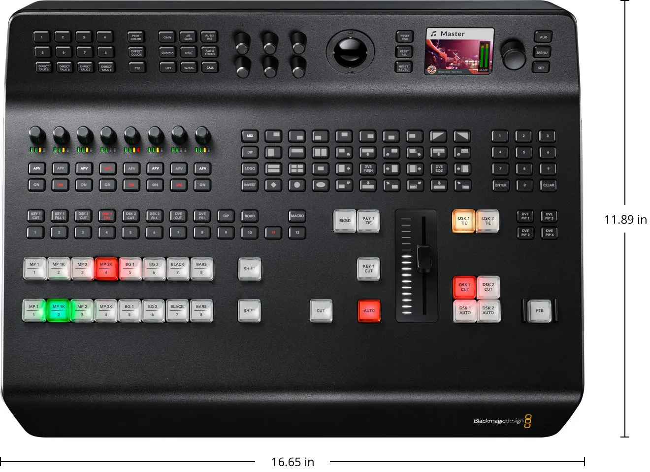 Blackmagic Design ATEM Television Studio Pro 4K Live Production Switcher