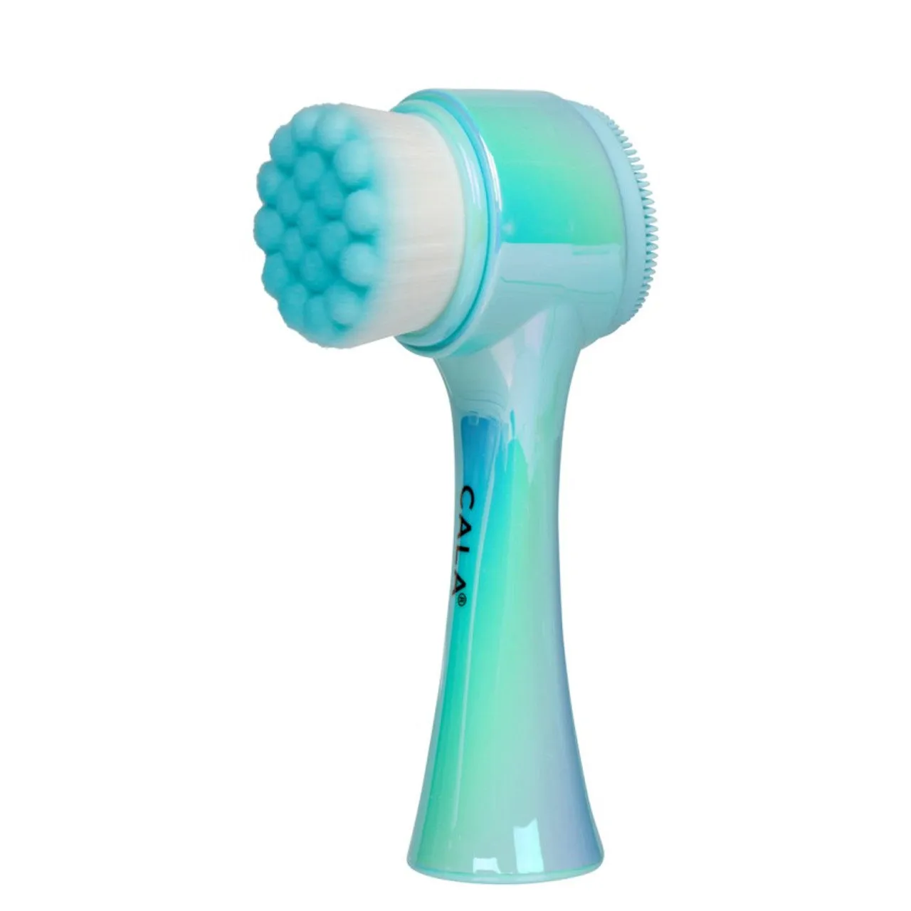 Cala Dual-Action Facial Cleansing Brush (Iridescent Blue)