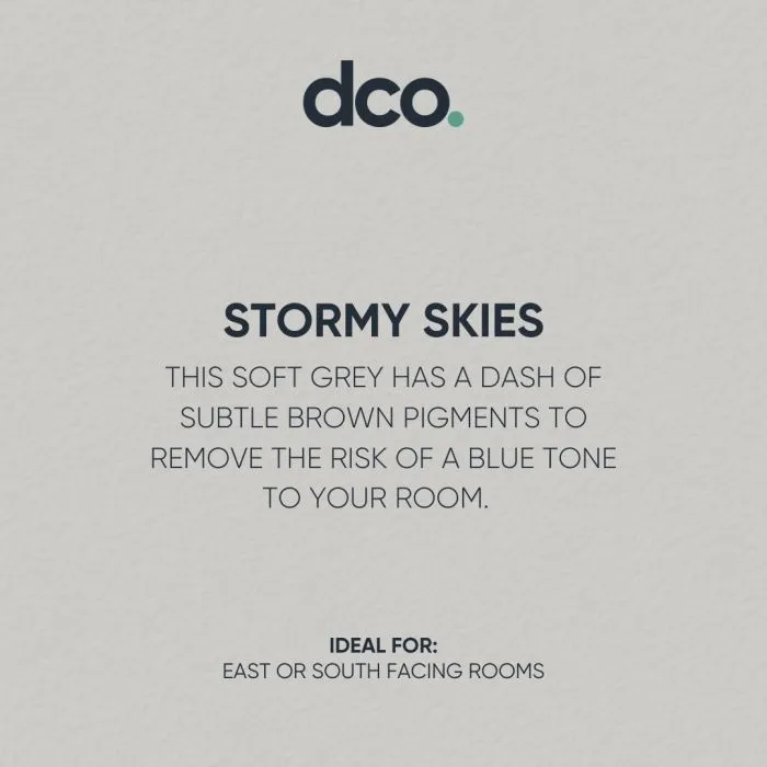 DCO Colour of the Year 2023 - Stormy Skies