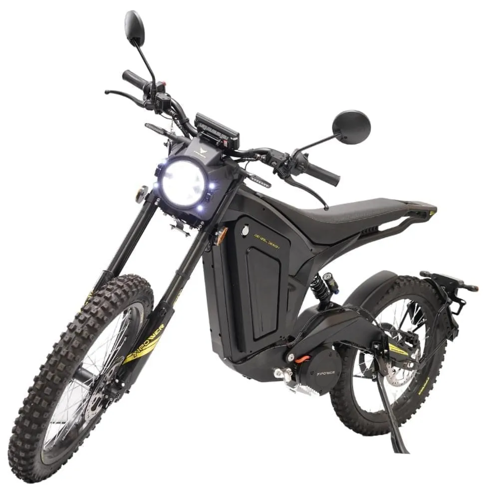 DENZEL SAMURAI ELECTRIC MOTORCYCLE OFF ROAD NEW MODEL 2023 140 KM AUTONOMY CARBON FIBER