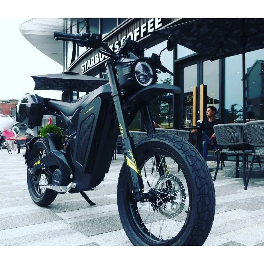 DENZEL SAMURAI ELECTRIC MOTORCYCLE OFF ROAD NEW MODEL 2023 140 KM AUTONOMY CARBON FIBER