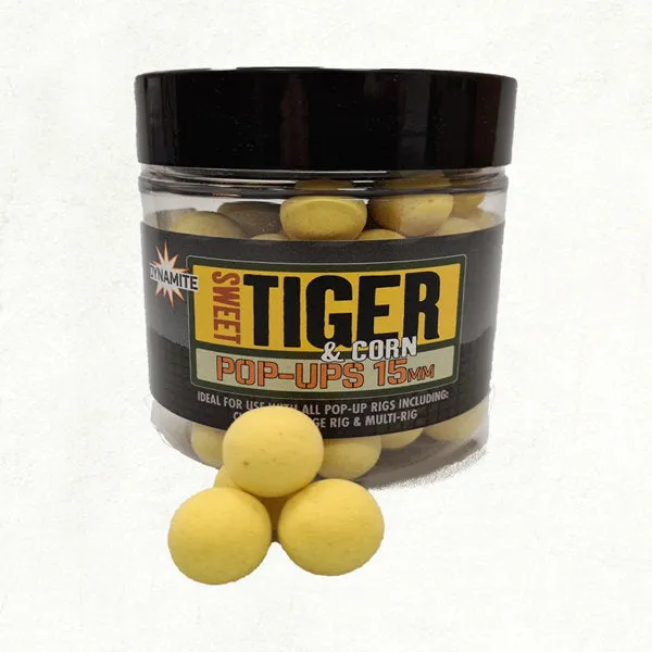 Dynamite Baits Big Fish Pop Ups Sweet Tiger and Corn