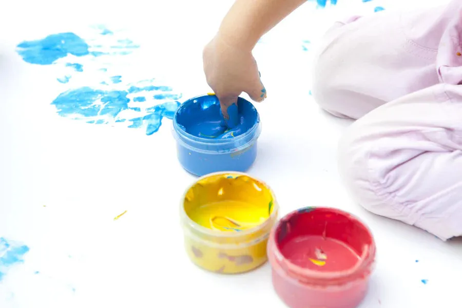 First Creations Finger Paint Set Toddler Art and Craft 12m 