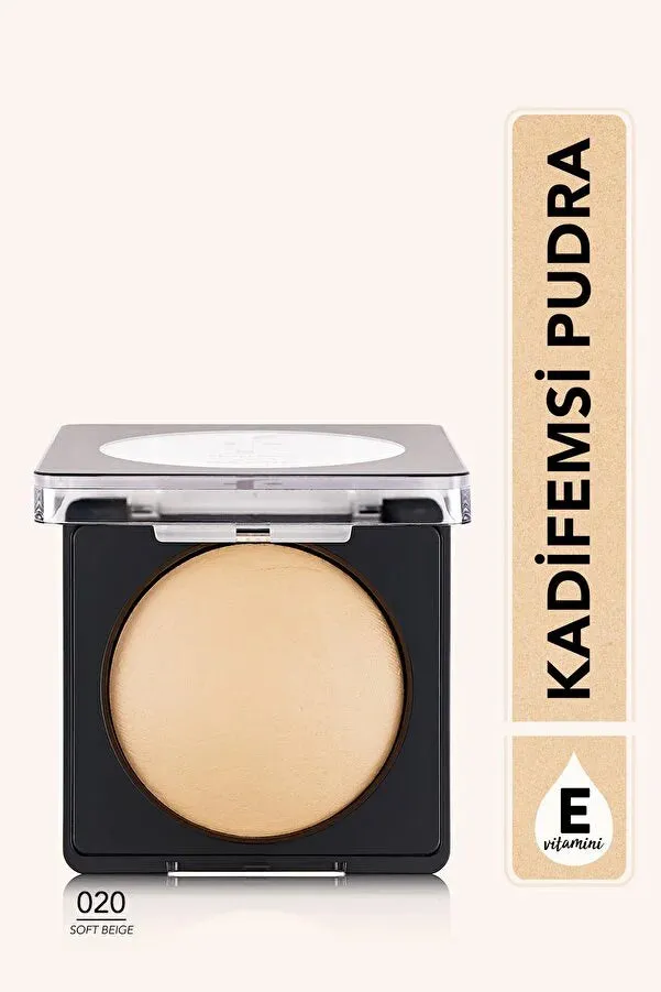 Flormar Intensely Pigmented Baked Matte Beige Powder