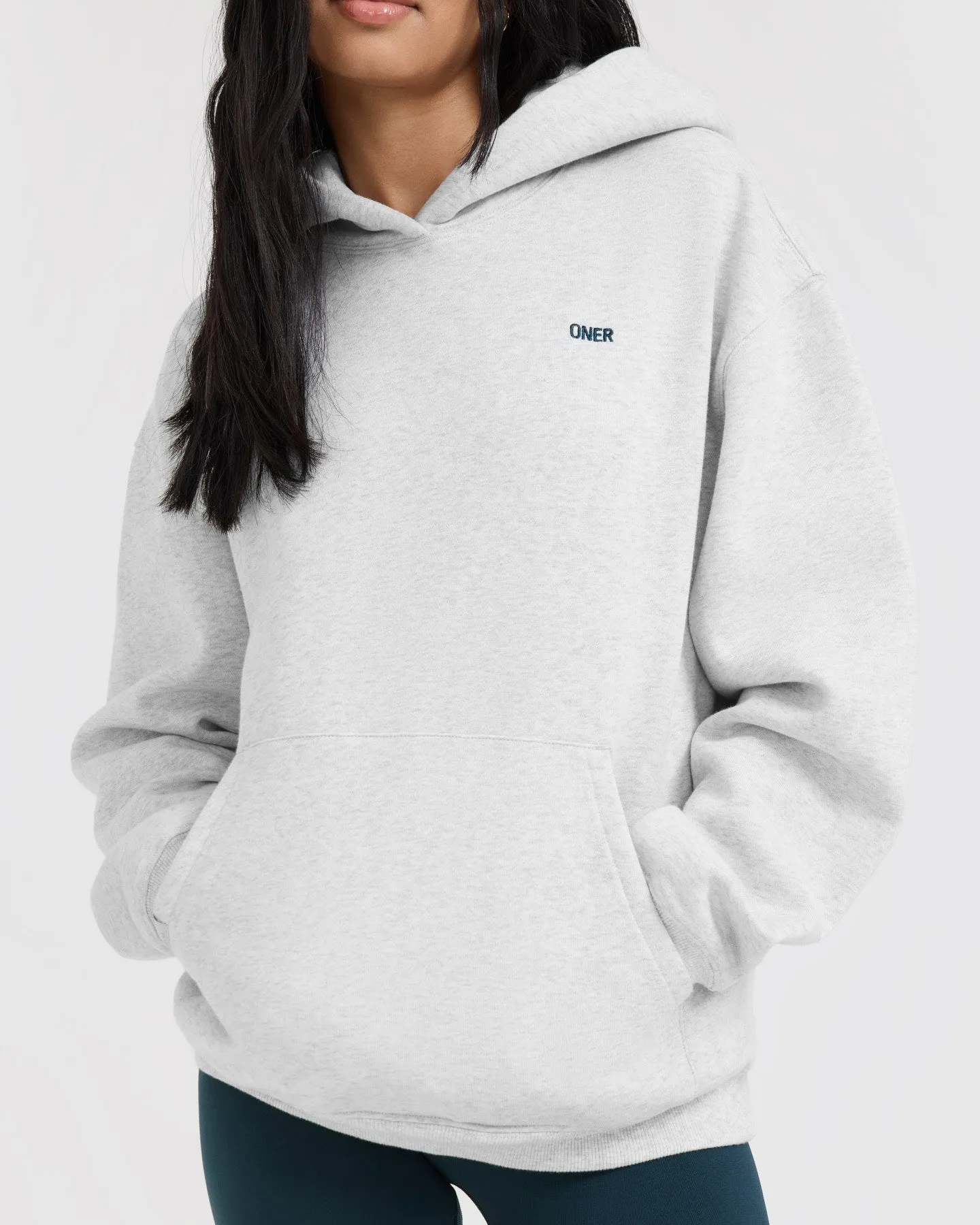 Foundations Hoodie | Light Grey Marl