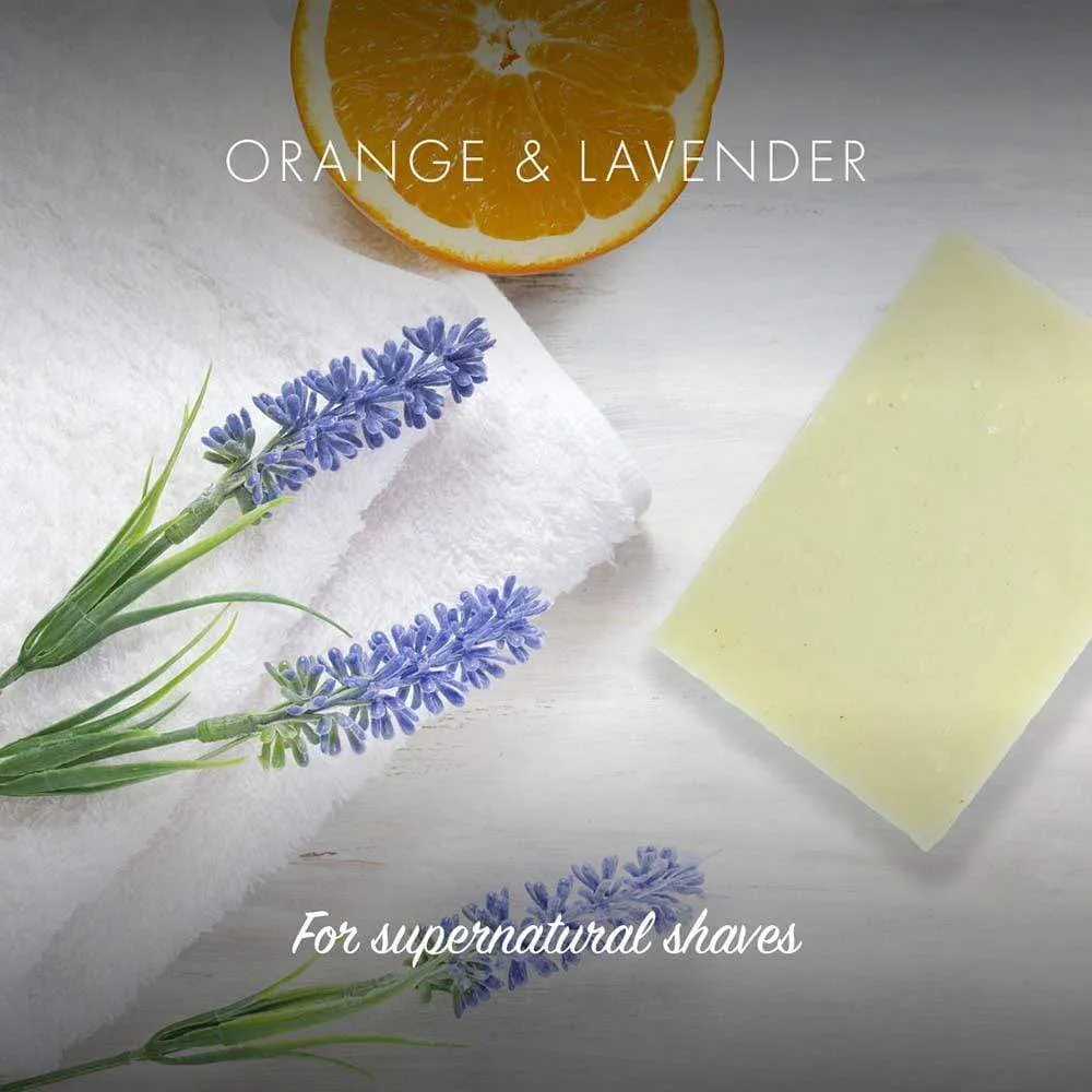 Friendly Soap - Orange & Lavender Shaving Bar Soap