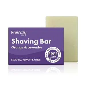 Friendly Soap - Orange & Lavender Shaving Bar Soap