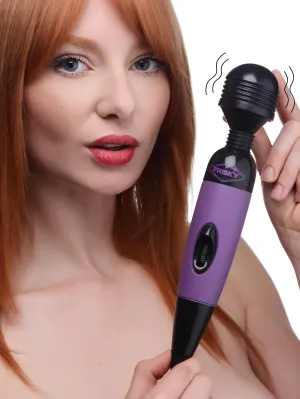 Frisky Playful Pleasure Wand Purple