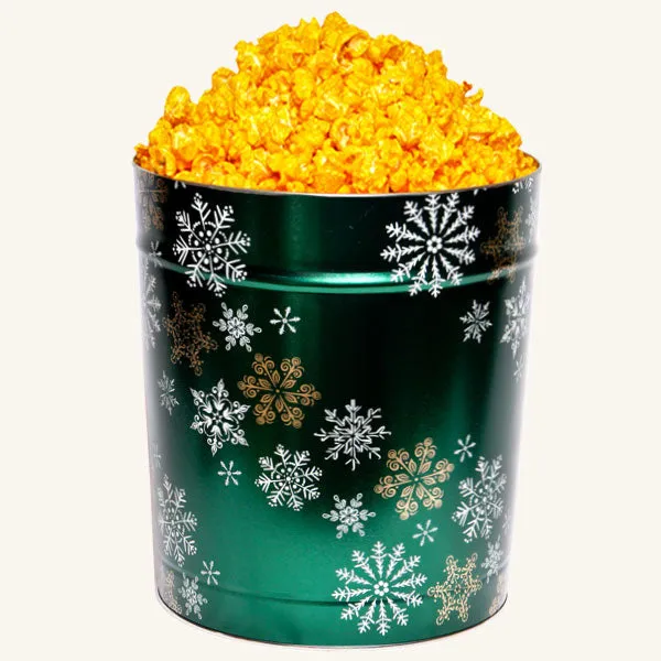 Johnson's 3.5 Gallon Emerald Snowflake Tin