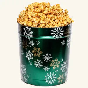 Johnson's 3.5 Gallon Emerald Snowflake Tin