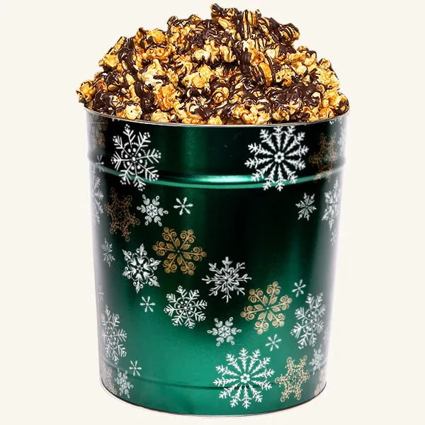 Johnson's 3.5 Gallon Emerald Snowflake Tin