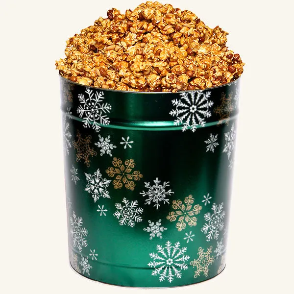 Johnson's 3.5 Gallon Emerald Snowflake Tin