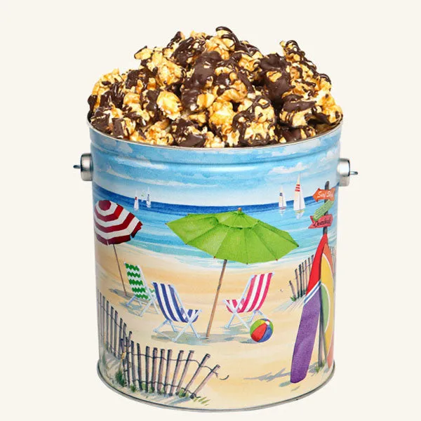 Johnson's Popcorn 1 Gallon Fun in the Sun Tin