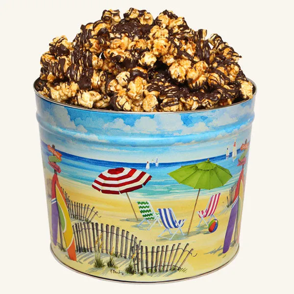 Johnson's Popcorn 2 Gallon Fun in the Sun Tin