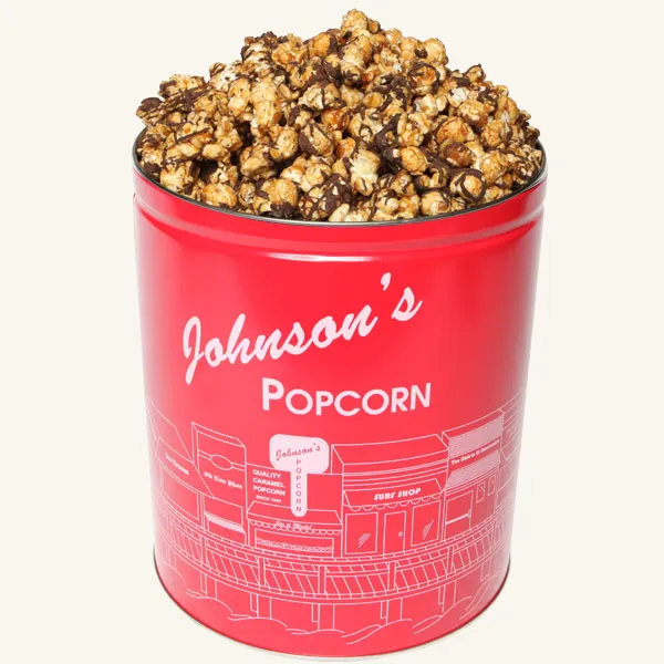 Johnson's Popcorn 3.5 Gallon Tin