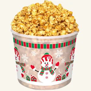 Johnson's Popcorn Large Seasons Greetings Tub