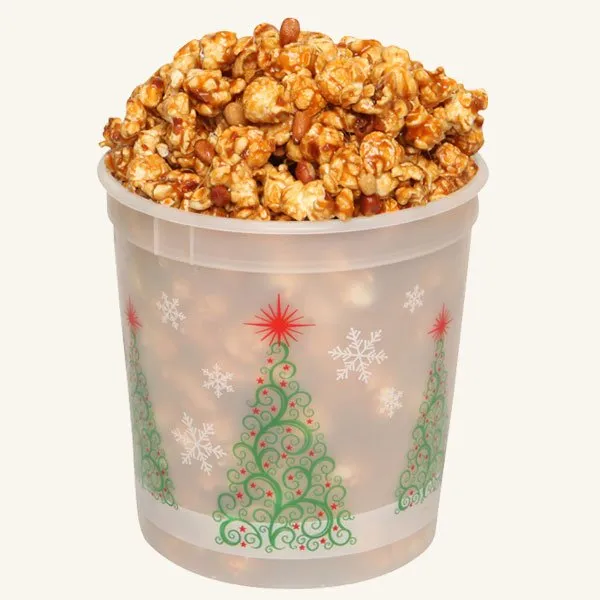 Johnson's Popcorn Small Merry Christmas Tub