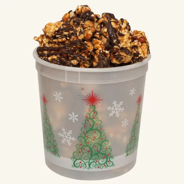 Johnson's Popcorn Small Merry Christmas Tub