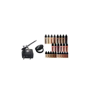 KETT STARTER KIT - COMPRESSOR AIRBRUSH AND MAKEUP