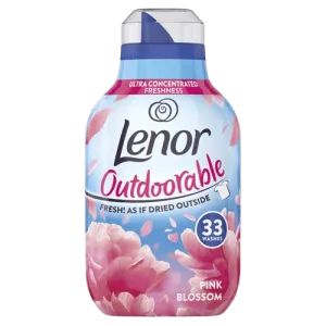 Lenor Outdoorable Pink Blossom Fabric Conditioner 462ml, 33 Washes