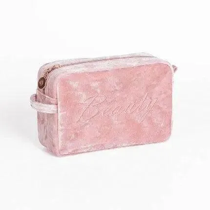 Luxury Velvet Makeup Bag