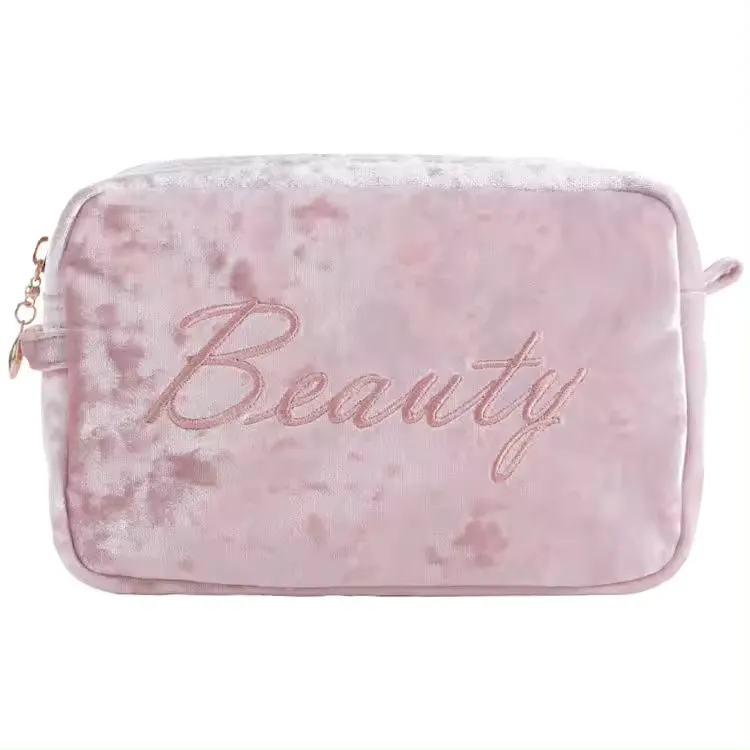 Luxury Velvet Makeup Bag