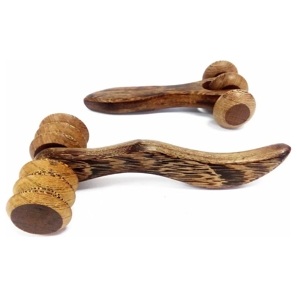 Natural Wooden Massagers - Redwood