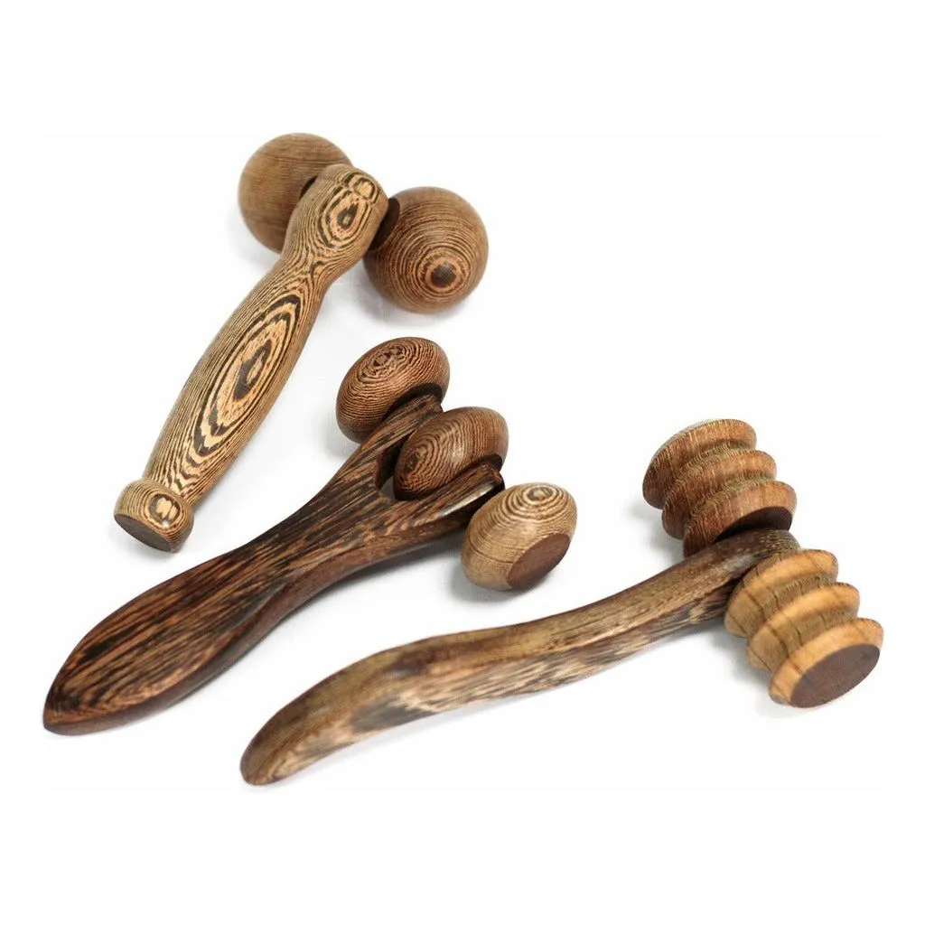 Natural Wooden Massagers - Redwood