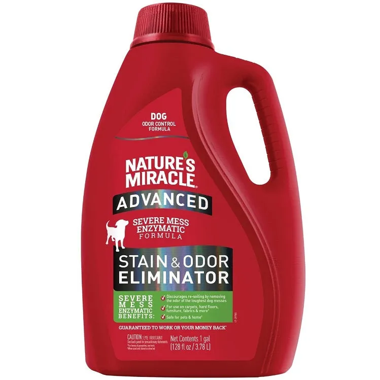 Nature's Miracle Advanced Stain and Odor Eliminator for Dogs- 1 Gal. Pour