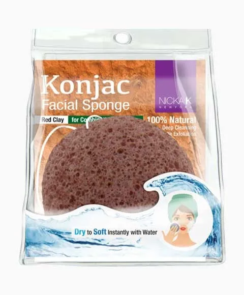 NICKA K NEWYORK NK Konjac Facial Sponge