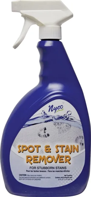 nyco NL90330-953206 Spot and Stain Remover, 32 oz, Liquid, Neutral, Light Amber :EA: QUANTITY: 6