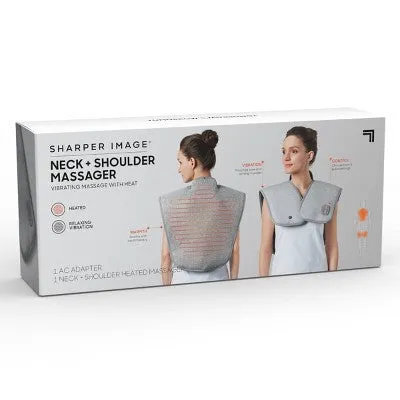 Open Box Sharper Image Wrap Neck Heated Pain Relief Massager