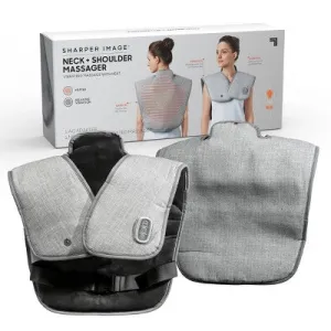 Open Box Sharper Image Wrap Neck Heated Pain Relief Massager