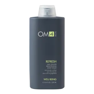 Organic Male OM4 Refresh: Lime Ginger Brightening Body Wash