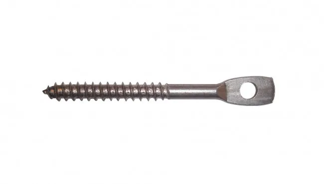 Platinum Tools JH940-100 Eye Lag Screw - 1/4". 3" Overall Length (Wood Applications)