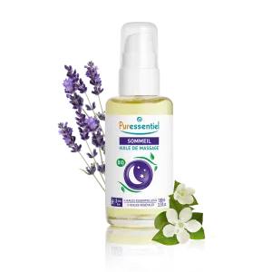 Puressentiel Detente Sleep Massage Oil Relaxing Lavender Neroli