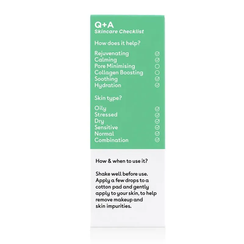 Q A Green Tea Toner