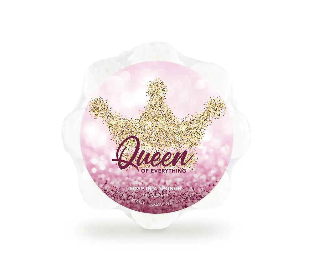 "Queen of Everything" Soap Sponge